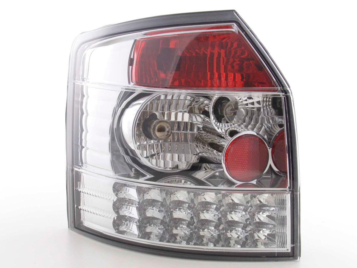 LED Rückleuchten Set Audi A4 Avant Typ 8E 01-04 chrom LED Rückleuchten Set Audi A4 Avant Typ 8E 01-04 chrom